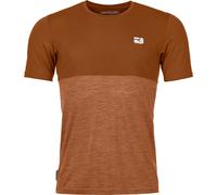 Ortovox Herren 150 Cool Logo T-Shirt (Größe L, braun)