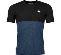ORTOVOX 150 Cool Logo Ts M - Herren - Blau / Schwarz - Größe S- Modell 2025
