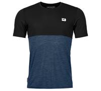 Ortovox - Atmungsaktives T-Shirt - 150 Cool Logo T-shirt M Black Raven für Herren aus Wolle - Größe M - schwarz schwarz M