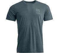 Ortovox 150 Cool Mtn Mission Kurzarm-t-shirt L Dark Arctic Grey