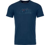 ORTOVOX Herren Shirt 150 COOL VINTAGE BADGE TS M deep ocean XL (4251877771234)