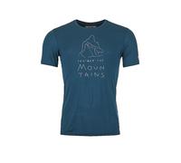 ORTOVOX Herren Funktionsshirt 150 Cool Mountain Protector petrol | L