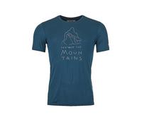 ORTOVOX Herren Funktionsshirt 150 Cool Mountain Protector petrol | S