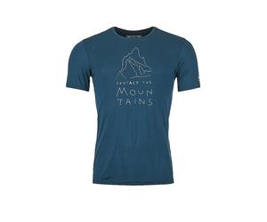 ORTOVOX Herren Funktionsshirt 150 Cool Mountain Protector petrol | XL