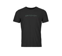 Ortovox Herren 150 Cool Brand T-Shirt (Größe M, schwarz)