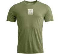 Ortovox Herren 120 Cool Tec Abstract T-Shirt (Größe L, gruen)