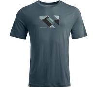 ORTOVOX Herren Shirt 140 COOL LANDSCAPE TS M (88203) L Blau