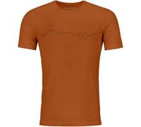 T-Shirt Ortovox 150 COOL MOUNTAIN TS M (bristle brown) Mann XL
