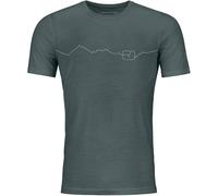 Ortovox 150 Cool Mountain Ts Herren dark arctic grey Merinoshirt XXL