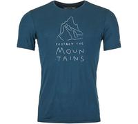 T-Shirt Ortovox 150 Cool MTN Protector TS (petrol blue) Mann S