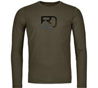 Ortovox Herren 150 Cool MTN Silhouette Langarmshirt (Oliv, Gr.: M)