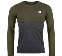 ORTOVOX Herren Unterhemd 150 COOL LOGO LS M (84061) L dark wild herbs 62701