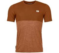 ORTOVOX Herren Unterhemd 150 COOL LOGO TS M (84062) M bristle brown 70701