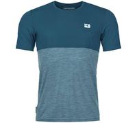 ORTOVOX Herren Unterhemd 150 COOL LOGO TS M petrol blue S (4251877741039)