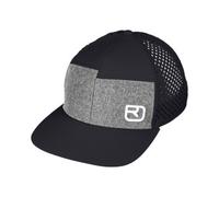 Ortovox Logo Air Trucker Cap black raven