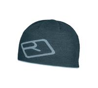 ORTOVOX Merino Logo Knit Beanie, 68033, Dark Arctic Grey, Uni