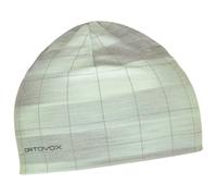 Ortovox - MTB Merino Beanie - Radmütze, Gr. One Size, grau/grün (GreenAcidMotionAOP)
