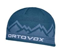 Ortovox Peak - Mütze Blue/Light Blue/White