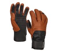 Ortovox Swisswool Leather Glove Brown Größe S
