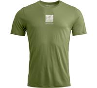 Ortovox - Technisches Funktions-Wander-T-Shirt - Herren - 120 Cool Tec Abstract T-shirt M Wild Herbs - 120 Cool Tec Abstract T-shirt M Grün XL