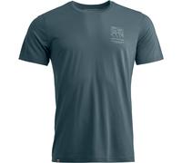 Ortovox - Technisches Wander-T-Shirt aus Merinowolle - Herren - 150 Cool Mountain Mission T-shirt M Dark Arctic Grey - 150 Cool Mountain Grau S