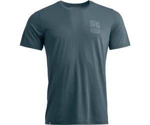 Ortovox - Technisches Wander-T-Shirt aus Merinowolle - Herren - 150 Cool Mountain Mission T-shirt M Dark Arctic Grey - 150 Cool Mountain Grau L