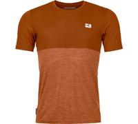 Ortovox - 150 Cool Logo T-Shirt - Merinoshirt, Gr. S, braun (BristleBrown)
