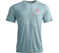 Ortovox - Wander-T-shirt aus Merinowolle und Tencel™ - Herren - 140 Cool Mountain Gradient T-shirt M Glacier Grey - 140 Cool Mountain Grau L