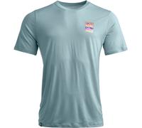Ortovox - Wander-T-shirt aus Merinowolle und Tencel™ - Herren - 140 Cool Mountain Gradient T-shirt M Glacier Grey - 140 Cool Mountain Grau M