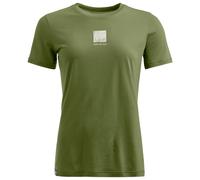 Ortovox Damen 120 Cool Tec Abstract T-Shirt (Größe S, gruen)