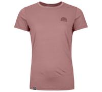T-Shirt Ortovox 120 COOL TEC MTN STRIPE TS W (dusk rose) Damen S
