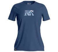 Ortovox - Women's 120 Cool Tec Mountain Sun T-Shirt - Merinoshirt, Gr. XS, blau (BlueNunatak)