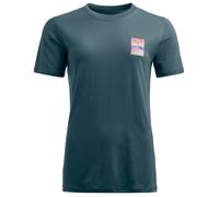 T-Shirt Ortovox 140 COOL MTN GRADIENT TS W (dark arctic grey) Frau L