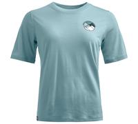 Ortovox Damen T-Shirt 140 Cool Round Landscape Glacier Grey Größe L