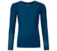Ortovox - Women's 150 Cool Clean L/S - Merinoshirt, Gr. L, blau (DeepOcean)