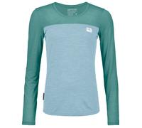Ortovox Damen 150 Cool Logo Longsleeve (Größe XS, tuerkis)