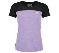 Ortovox - Women's 150 Cool Logo T-Shirt - Merinoshirt, Gr. L, lila (BlackRavenII)