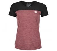 Ortovox - Women's 150 Cool Logo T-Shirt - Merinoshirt, Gr. XS, bunt (BlackRaven)