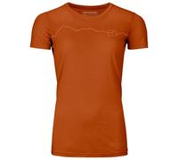Ortovox Damen 150 Cool Mountain T-Shirt (Größe XL, braun)
