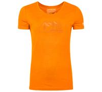 Ortovox Damen 150 Cool Vintage Badge T-Shirt (Größe L, orange)