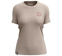 Ortovox - Women's 185 Merino Mountain Badge TS - Merinoshirt, Gr. M, dark linen (DarkLinen)