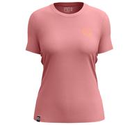 Ortovox - Women's 185 Merino Mountain Badge TS - Merinoshirt, Gr. M, rosa (DuskRose)