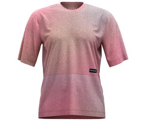 Ortovox - Women's 185 Merino Patch Print TS - Merinoshirt, Gr. XL, rosa (AopDawnRose)