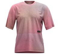 Ortovox - Women's 185 Merino Patch Print TS - Merinoshirt, Gr. XS, rosa (AopDawnRose)