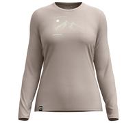 Ortovox - Women's 185 Merino Sunrise L/S - Merinoshirt, Gr. L, dark linen (DarkLinen)