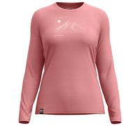 Ortovox - Women's 185 Merino Sunrise L/S - Merinoshirt, Gr. XS, rosa (DuskRose)