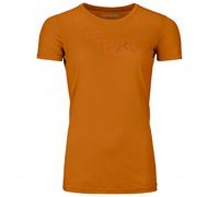 Ortovox - Women's 185 Merino Tangram Logo - Merinoshirt, Gr. XS, orange (SlyFox)