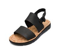 Camper Leder-Sandalen in Schwarz - Größe 42 | Damen Sandalen