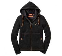 OS Trachten Adisur Strickfleece Jacke Damen (Anthrazit) 46