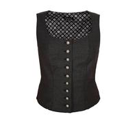 OS-Trachten Damen Mieder 453000-3897 grau 34